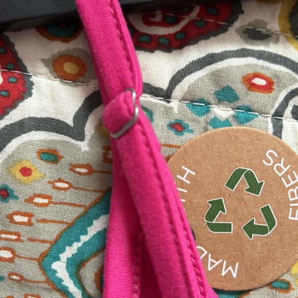 NWT Rae Dunn hot pink tank top pj top size small - Picture 3 of 7